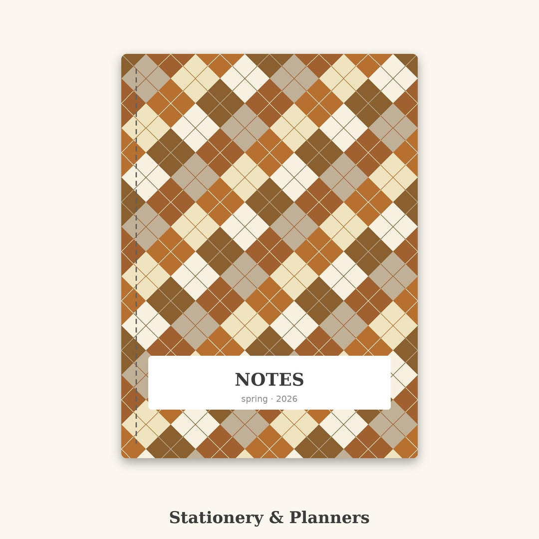 Dust Storm Argyle Seamless Pattern | Multi-Color Fabric Design (Digital Download)