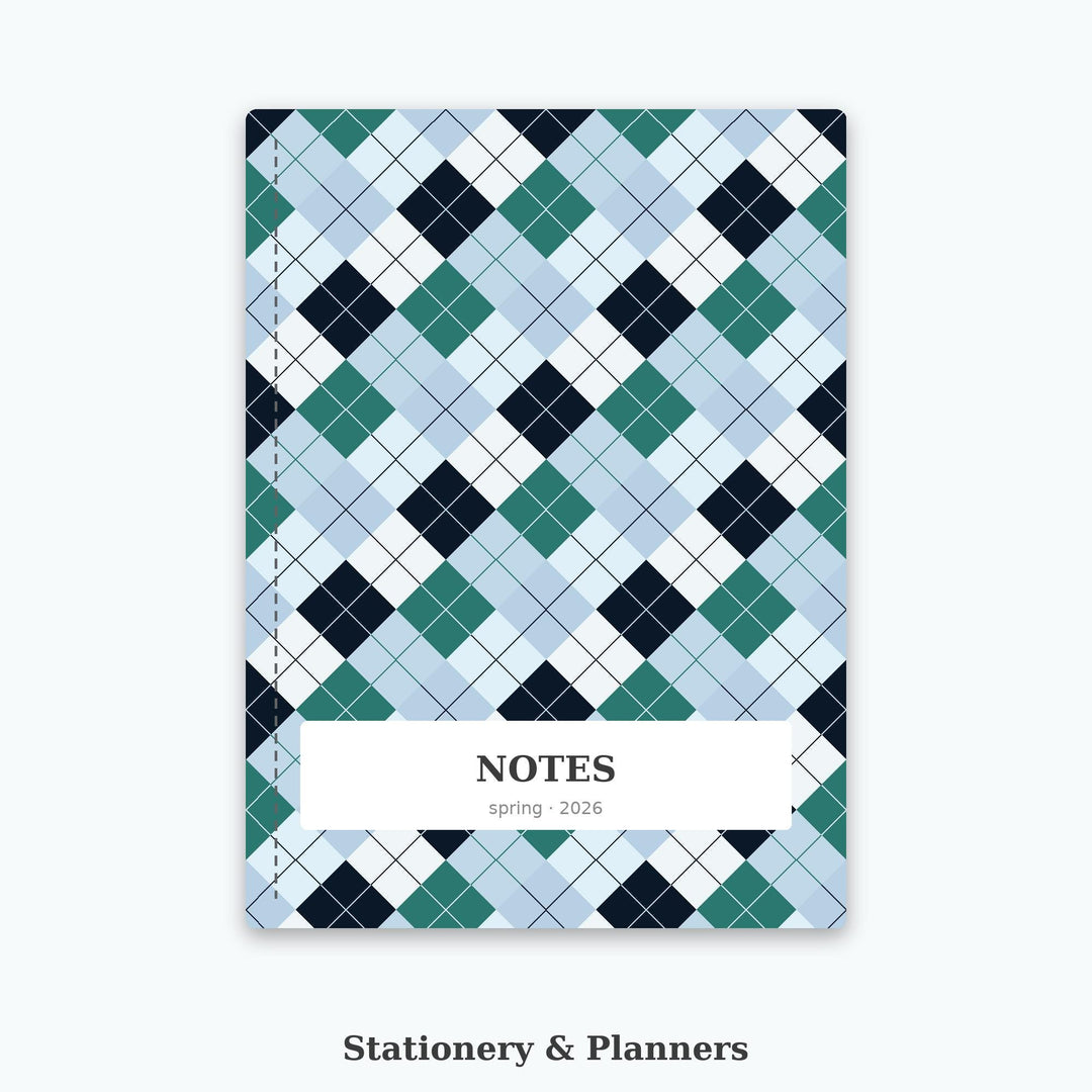 Frozen Lake Argyle Seamless Pattern | Multi-Color Fabric Design (Digital Download)