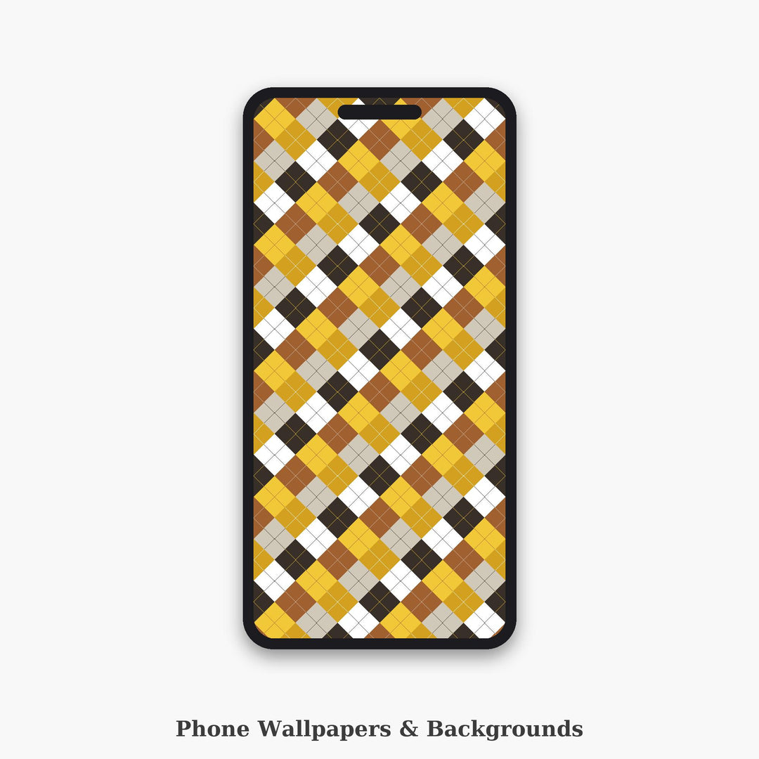 Gold Vein Argyle Seamless Pattern | Multi-Color Fabric Design (Digital Download)