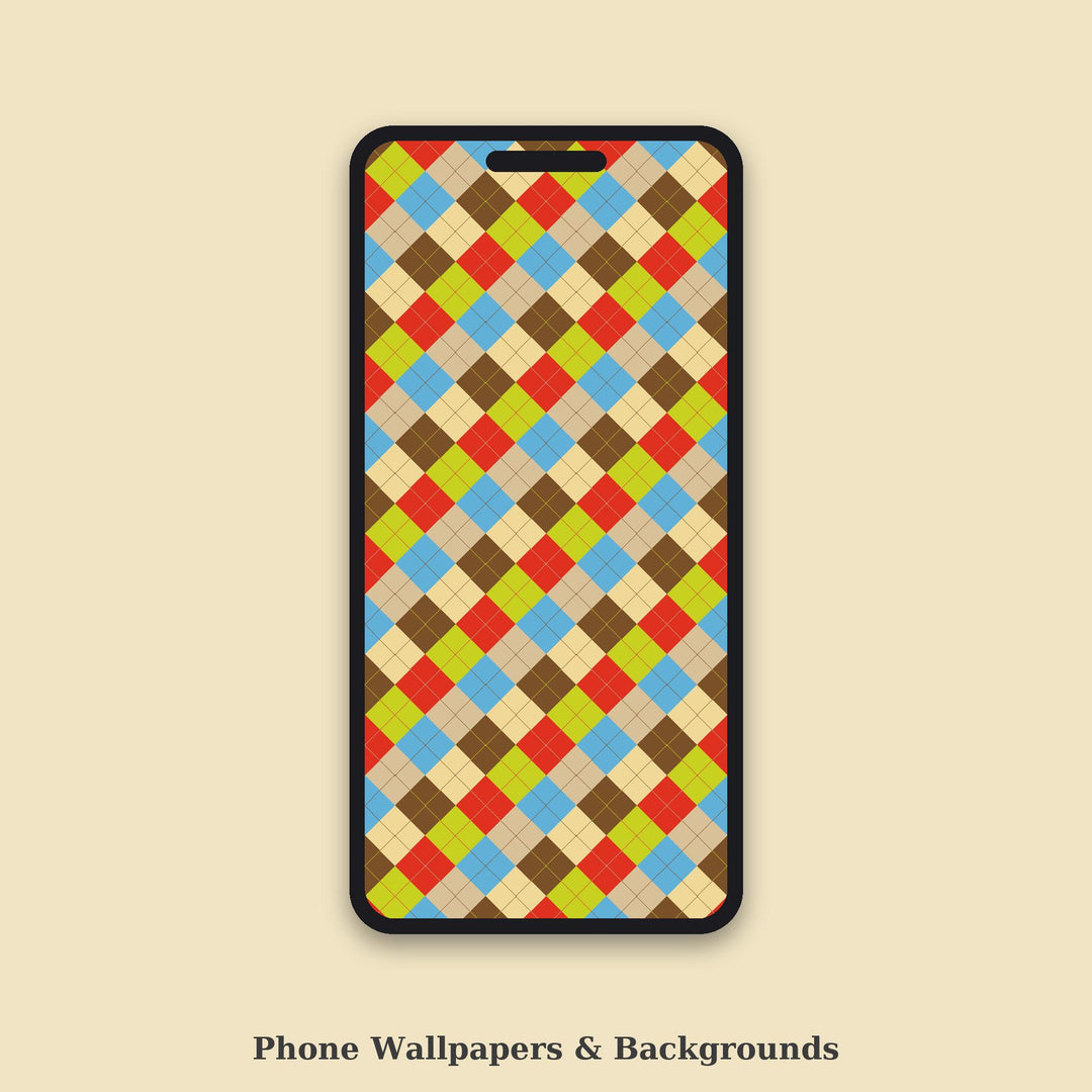 Golden Retriever Summer Argyle Seamless Pattern | Multi-Color Digital Paper (png, jpg, svg, pdf, pat)