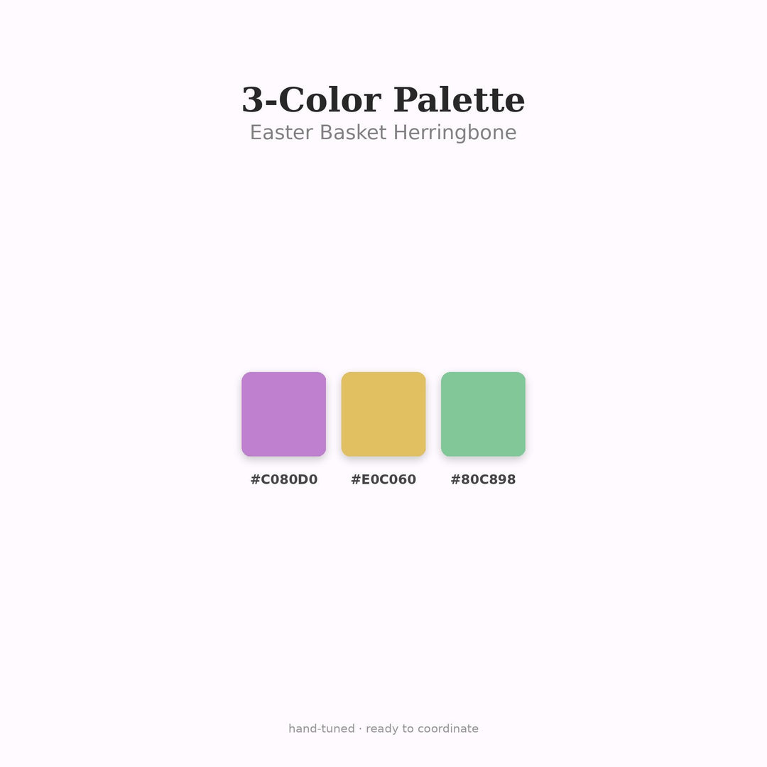 Easter Herringbone Seamless Pattern | Pastel Gift Wrap, Stationery (Digital Download)