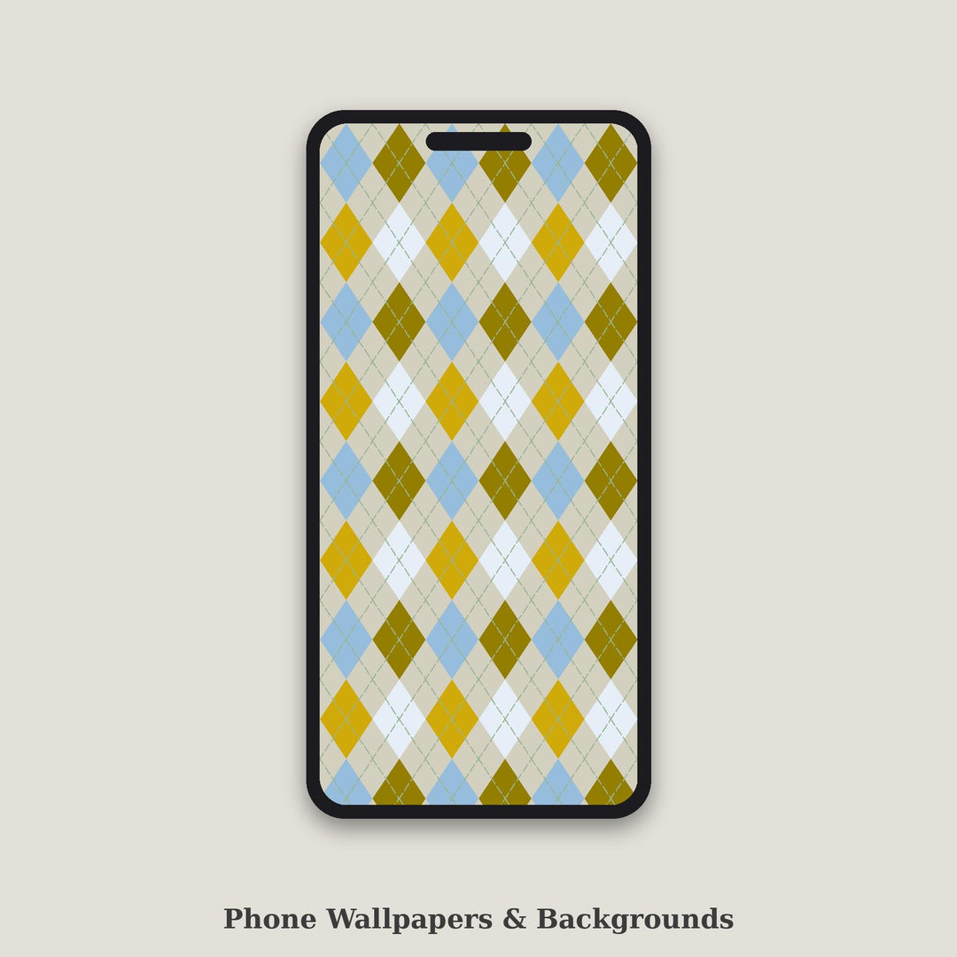 Afternoon Classic Argyle Seamless Pattern | Multi-Color Afternoon Haze | .png .jpg .svg .pdf .pat | Digital Paper | Fabric & Surface Design
