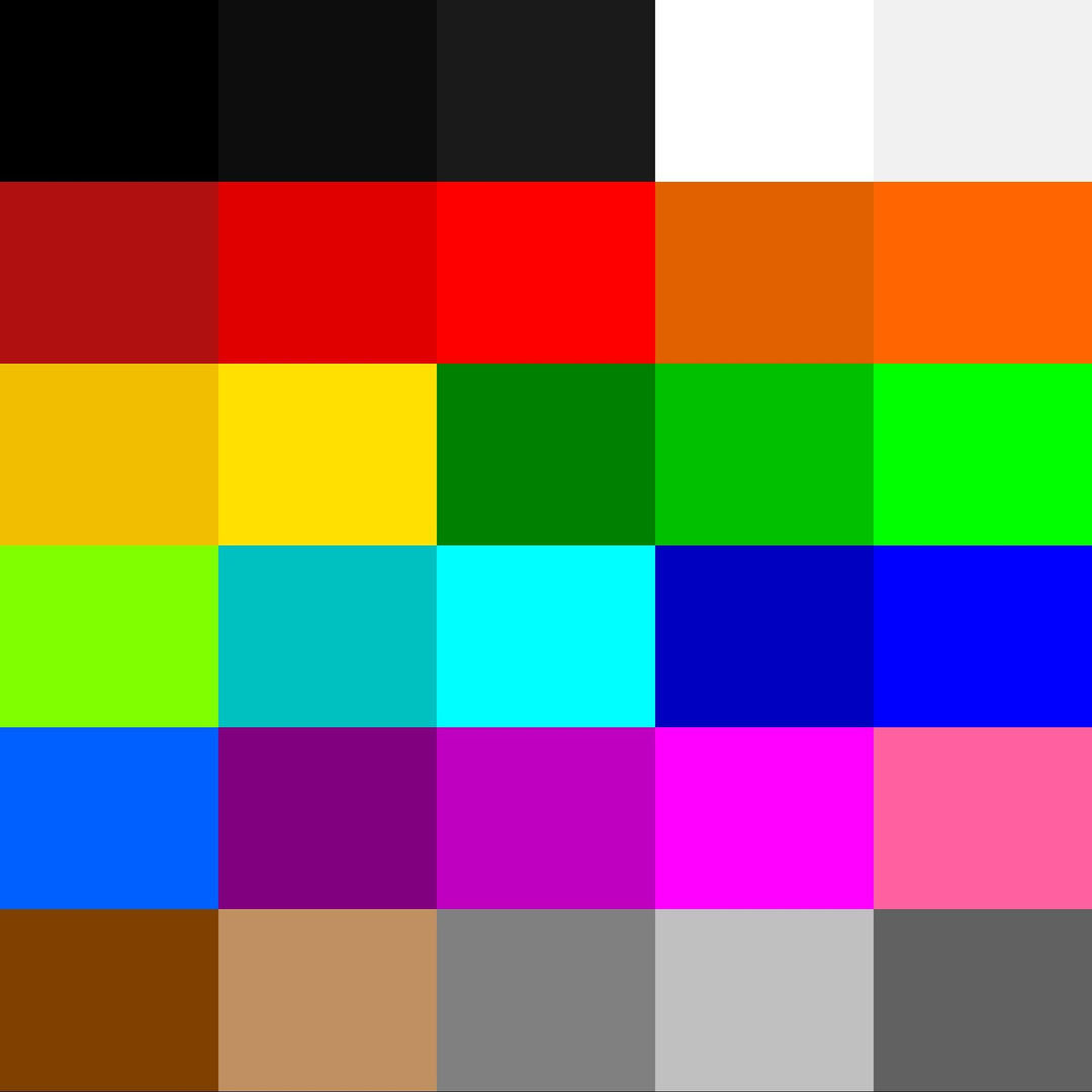 8-Bit Arcade Color Palette | Procreate, ASE Swatches (Digital Download)