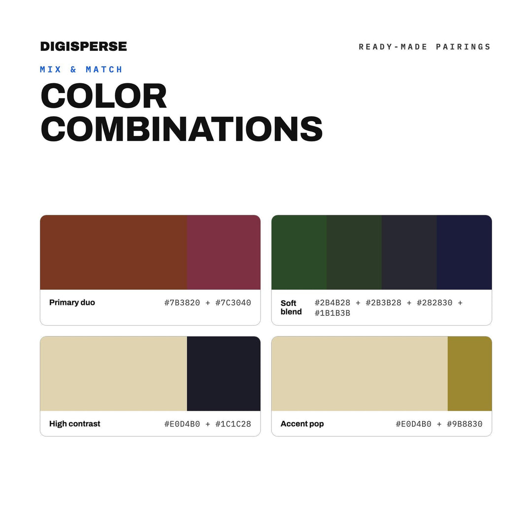Dark Academia Color Palette | 30 Moody Colors, Hex, RGB, CMYK (Digital Download)
