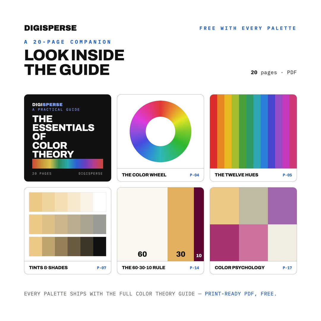 Lotus Bloom Color Palette | 30 Procreate Swatches, HEX, RGB, CMYK (Digital Download)