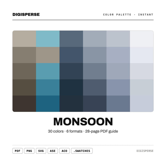 Monsoon color palette — main preview