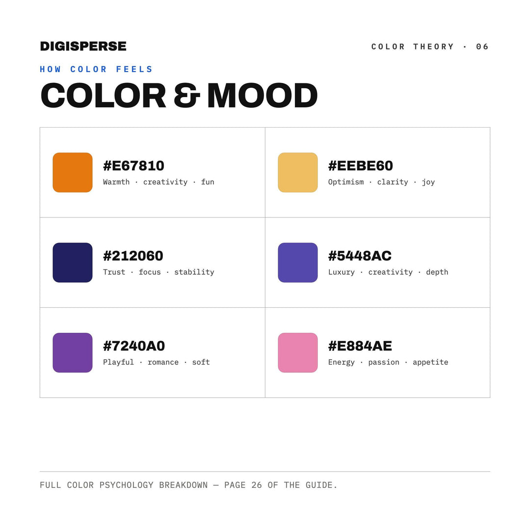 At Dawn Color Palette | 30 Procreate Swatches, HEX, RGB, CMYK (Digital Download)