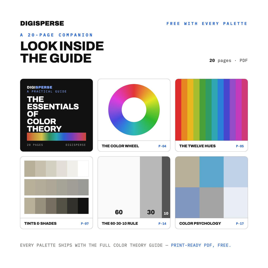 Cloud Atlas Color Palette | 30 Sky Tones, Procreate, ASE (Digital Download)