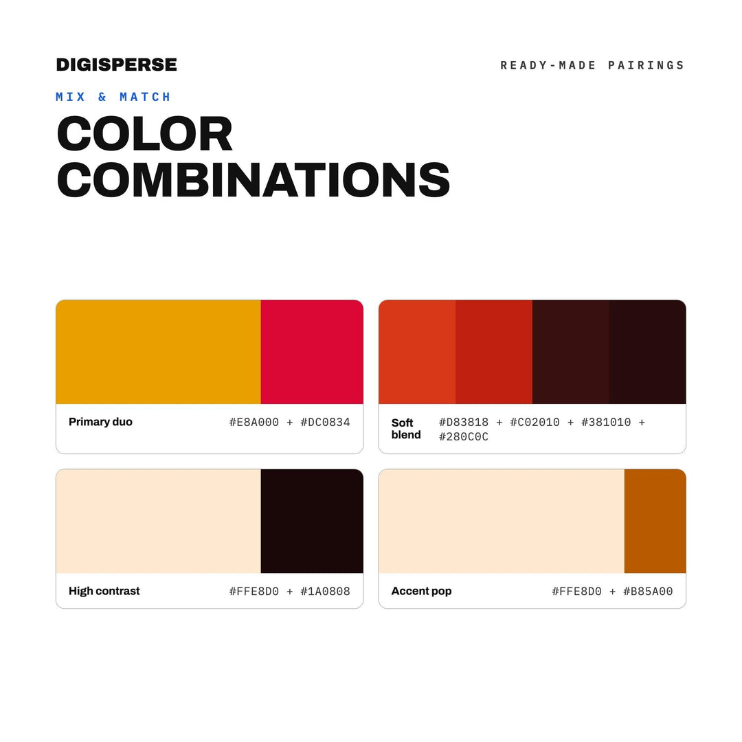 Crimson Dusk Color Palette | 30 Moody Swatches (Digital Download)