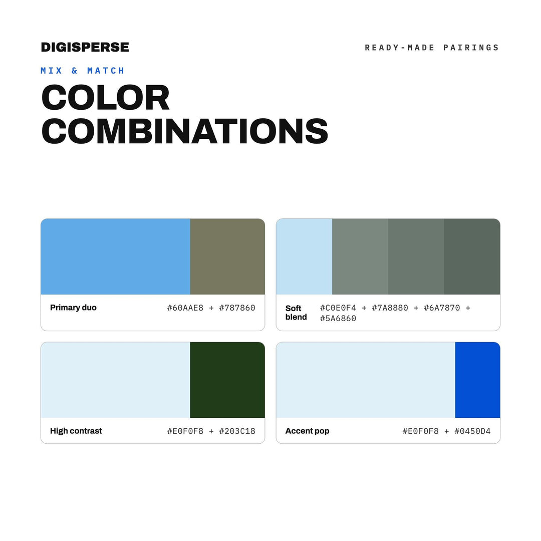 Hurricane Eye Color Palette | 30 Colors, Procreate, ASE Swatches (Digital Download)