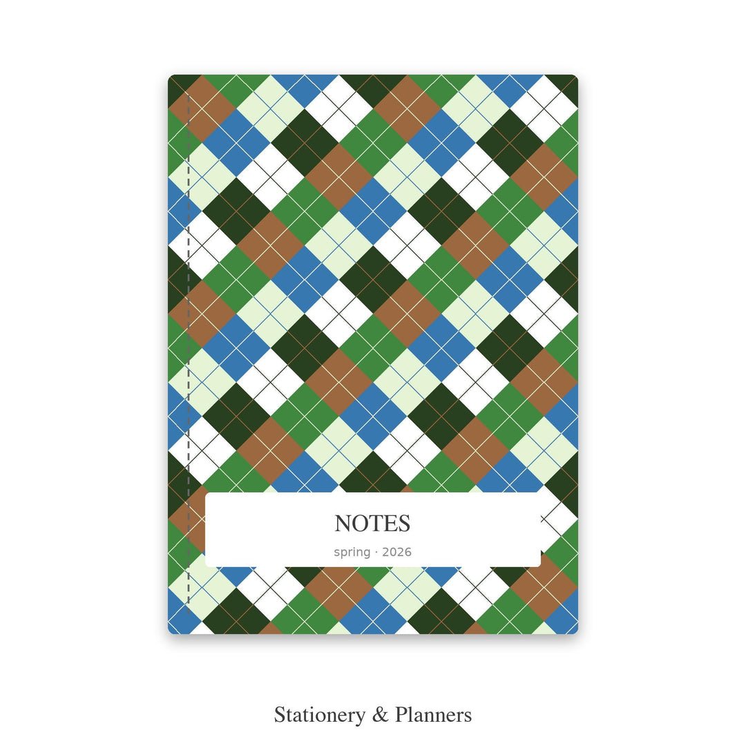 Amazon Basin Argyle Digital Paper for Tropical Craft Projects, Seamless Jungle Green Diamond Check for Fabric and Gift Wrap