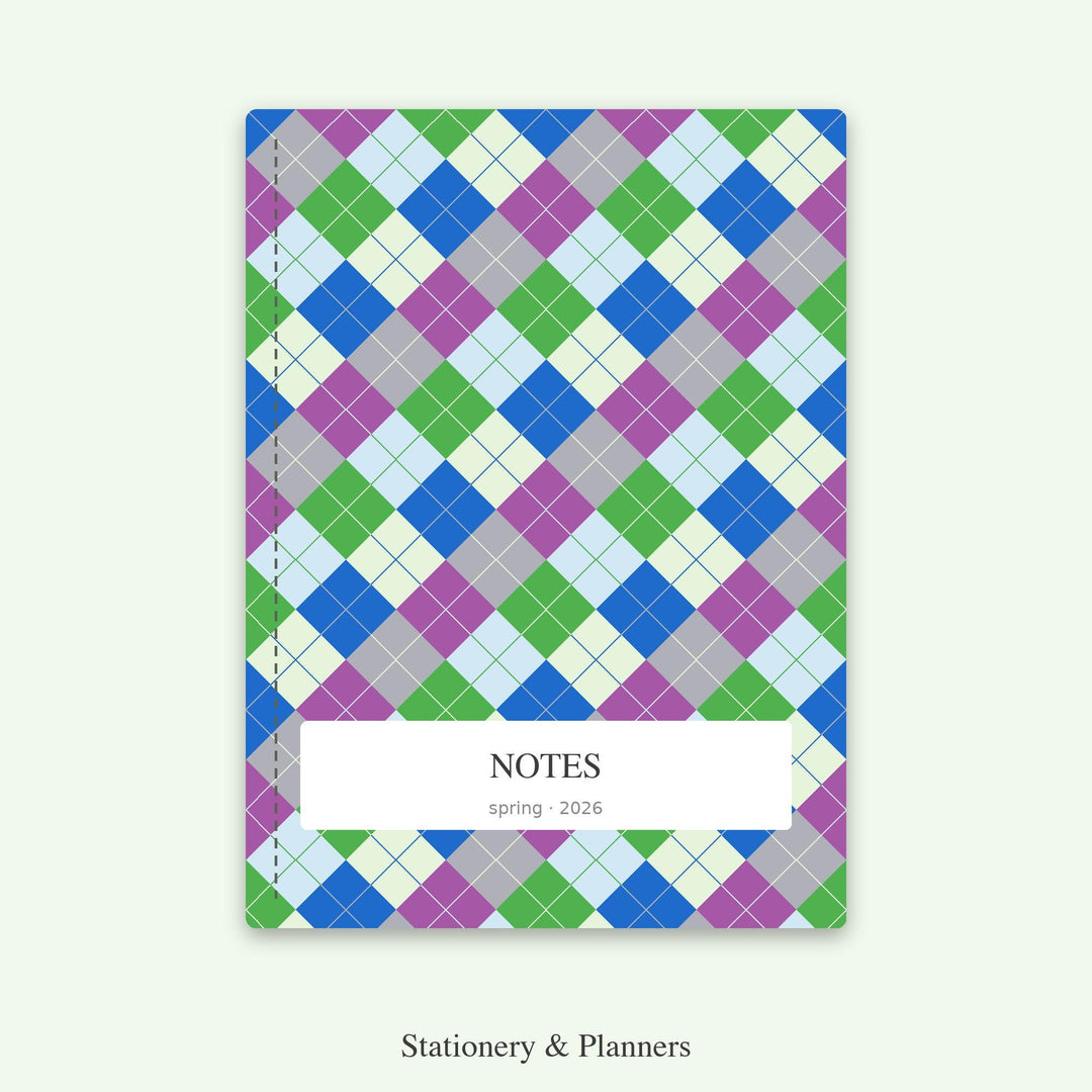 April Showers Argyle Digital Paper for Spring Craft Projects, Seamless Rainy Diamond Lattice for Fabric Printing and Scrapbooking