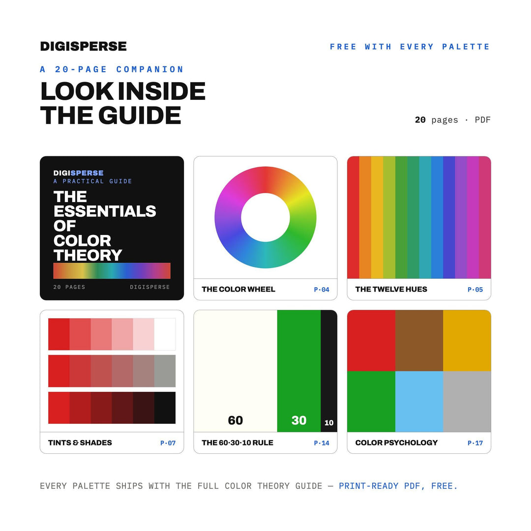Naive Art Color Palette | 30 Procreate Swatches, ASE Guide (Digital Download)