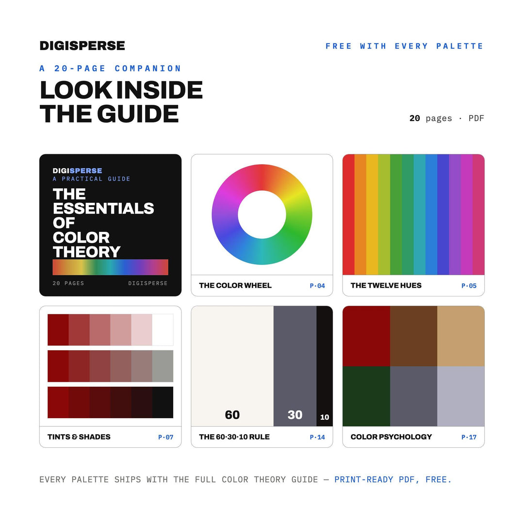 Samurai Code Color Palette | 30 Colors | Hex RGB CMYK | Color Guide | Procreate Swatches + ASE | Digital Download