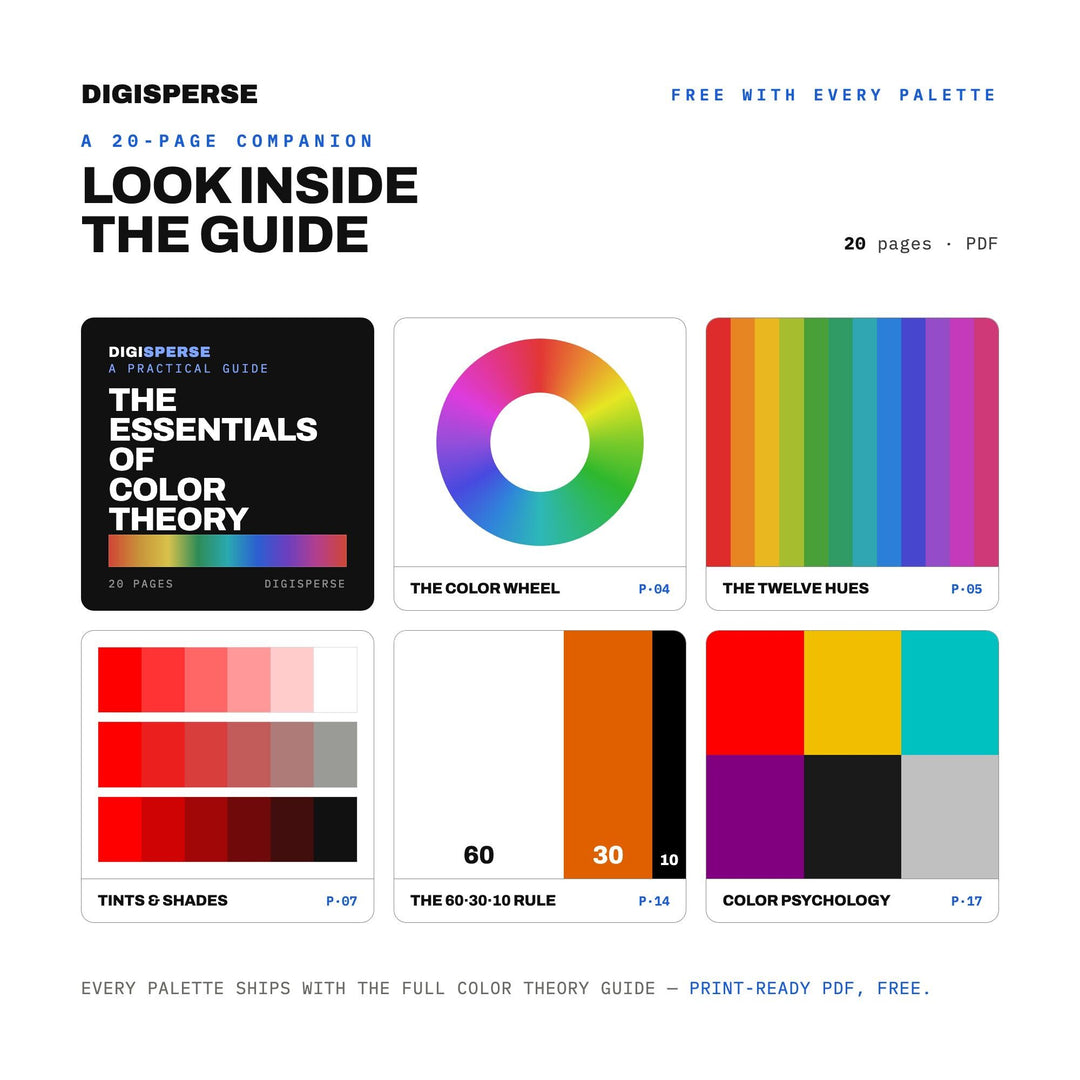 8-Bit Arcade Color Palette | 30 Colors | Hex RGB CMYK | Color Guide | Procreate Swatches + ASE | Digital Download