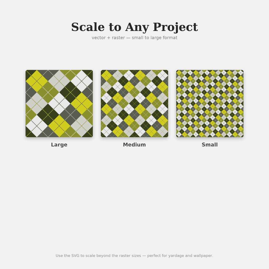 Before The Storm Argyle Seamless Pattern | Multi-Color Repeating Fabric Design (Digital Download)