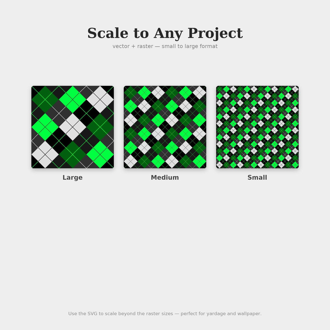 Binary Code Argyle Seamless Pattern | Multi-Color Digital Paper (svg, png, jpg, pdf, pat)