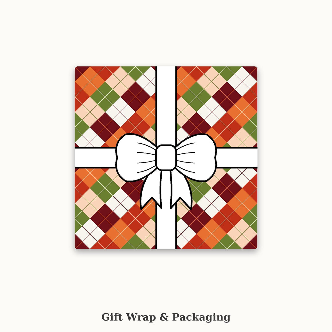 Blood Orange Argyle Digital Paper for Citrus Craft Projects, Seamless Vibrant Diamond Check for Fabric and Scrapbooking