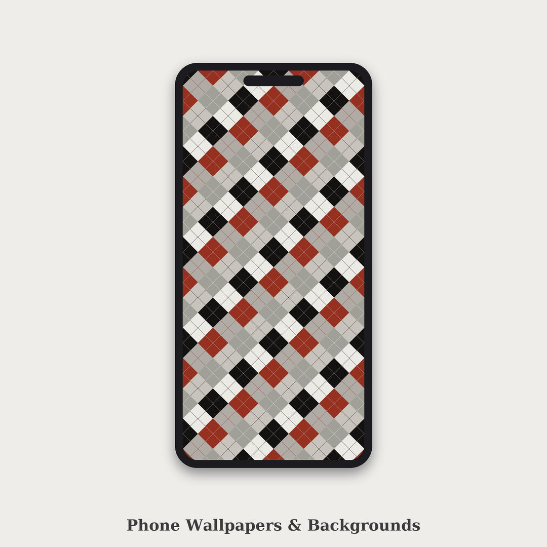 Brutalism Argyle Seamless Pattern | Multi-Color Brutalism Argyle | .png .jpg .svg .pdf .pat | Digital Paper | Fabric & Surface Design