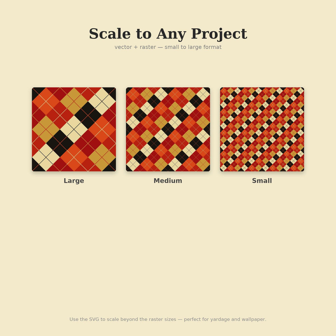 Chili Argyle Seamless Pattern | Multi-Color Chili Crisp Jar Argyle | .png .jpg .svg .pdf .pat | Digital Paper | Fabric & Surface Design
