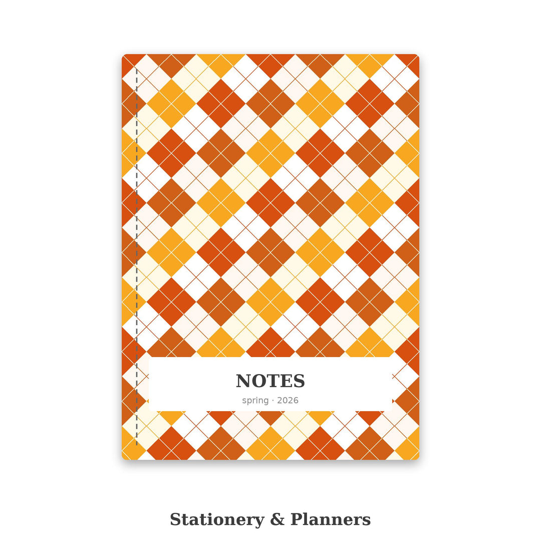 Clementine Argyle Seamless Pattern | Multi-Color Fabric Design (Digital Download)