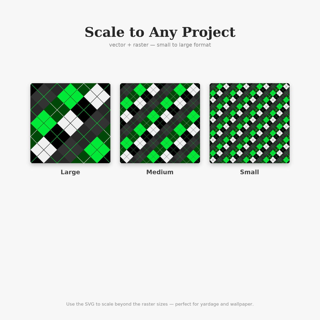 Codebreaker Argyle Seamless Pattern | Multi-Color Codebreaker Argyle | .png .jpg .svg .pdf .pat | Digital Paper | Fabric & Surface Design