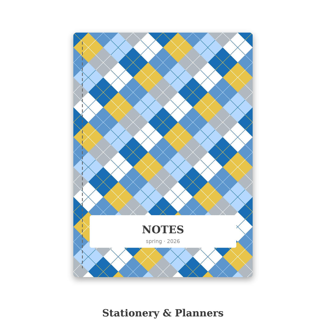 Cumulus Argyle Seamless Pattern | Multi-Color Fabric Design (Digital Download)