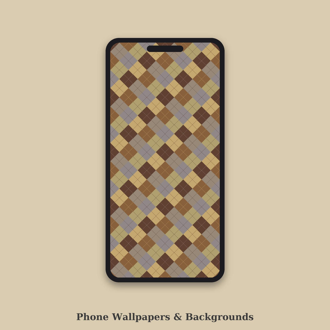 Earth Argyle Seamless Pattern | Multi-Color Earth Naturals Argyle | .png .jpg .svg .pdf .pat | Digital Paper | Fabric & Surface Design