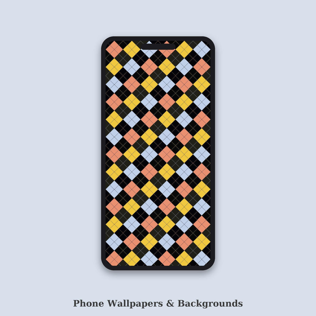 Eclipse Argyle Seamless Pattern | Multi-Color Eclipse Totality Argyle | .png .jpg .svg .pdf .pat | Digital Paper | Fabric & Surface Design