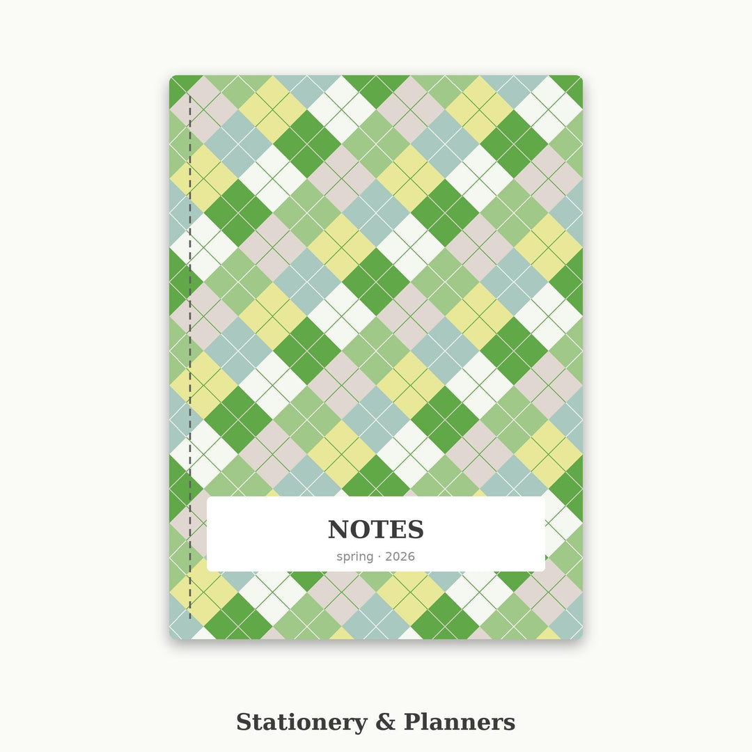 Eerie Calm Argyle Seamless Pattern | Multi-Color Fabric Design (Digital Download)