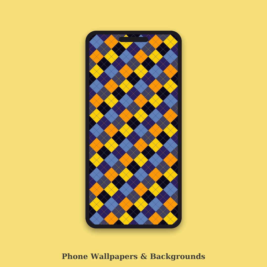 Electric Argyle Seamless Pattern | Multi-Color Electric Storm Argyle | .png .jpg .svg .pdf .pat | Digital Paper | Fabric & Surface Design