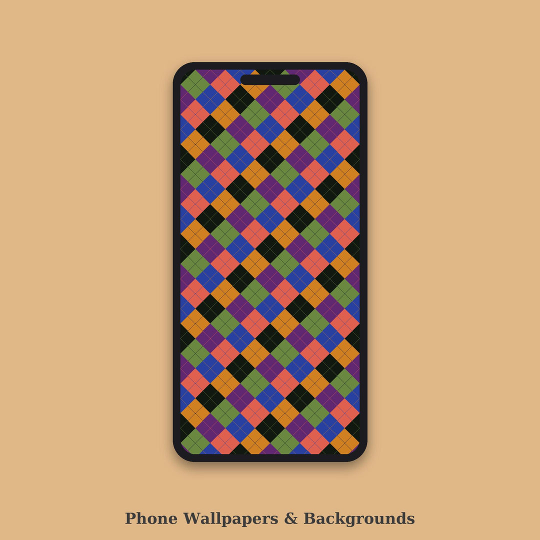 Everglades Argyle Seamless Pattern | Multi-Color Everglades Dusk Argyle | .png .jpg .svg .pdf .pat | Digital Paper | Fabric & Surface Design