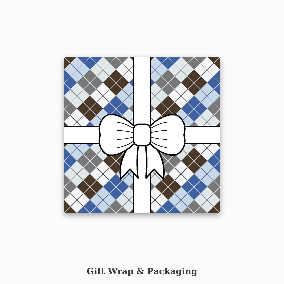 First Snow Argyle Seamless Pattern | Multi-Color Fabric Design (Digital Download)