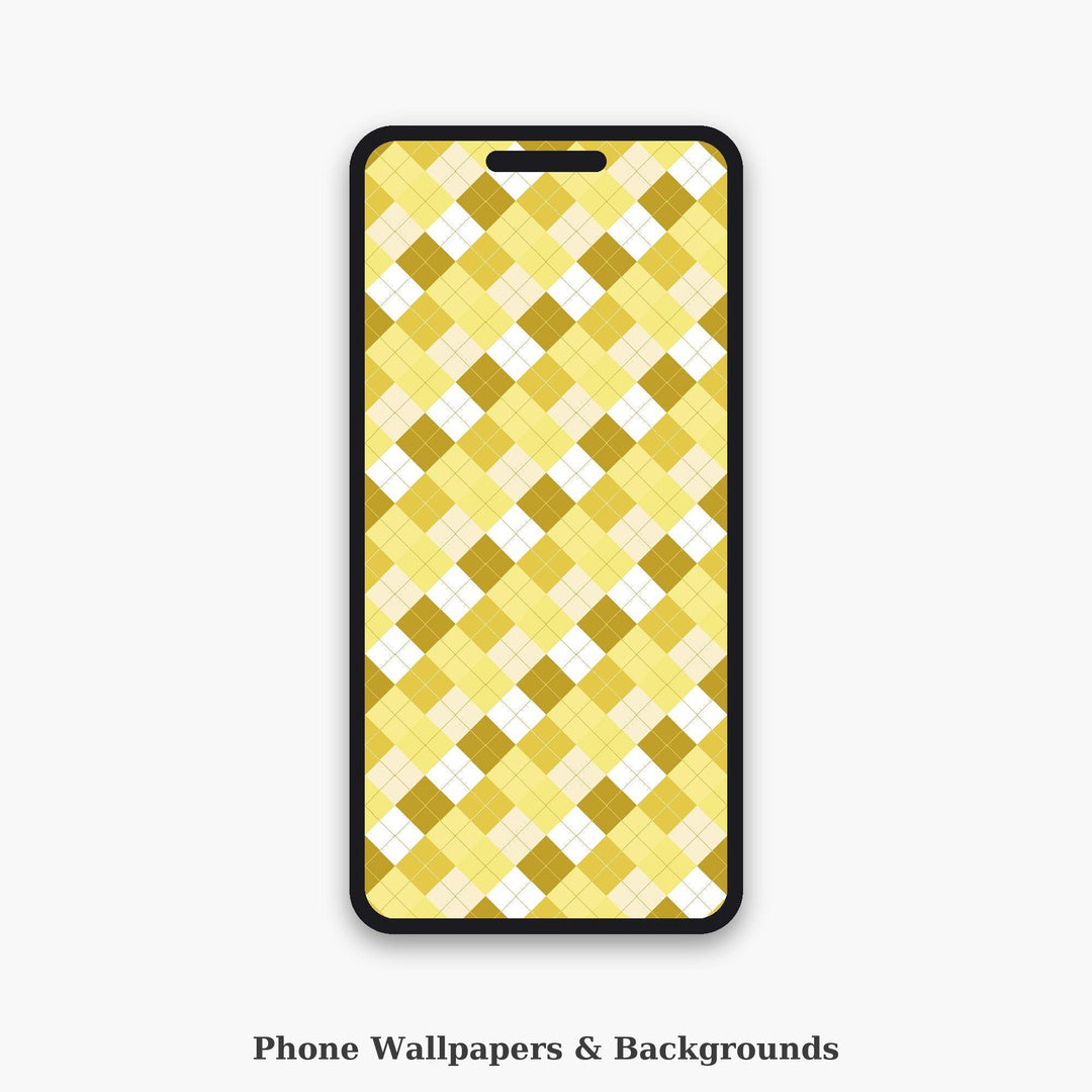 Fool's Gold Argyle Seamless Pattern | Multi-Color Fabric Design (Digital Download)