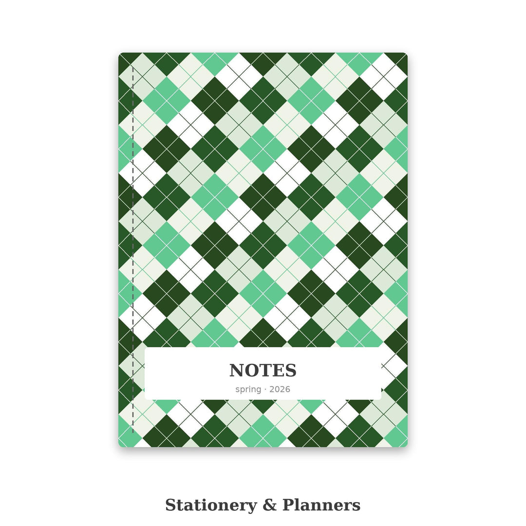 Fresh Herb Argyle Seamless Pattern | Multi-Color Fabric Design (Digital Download)