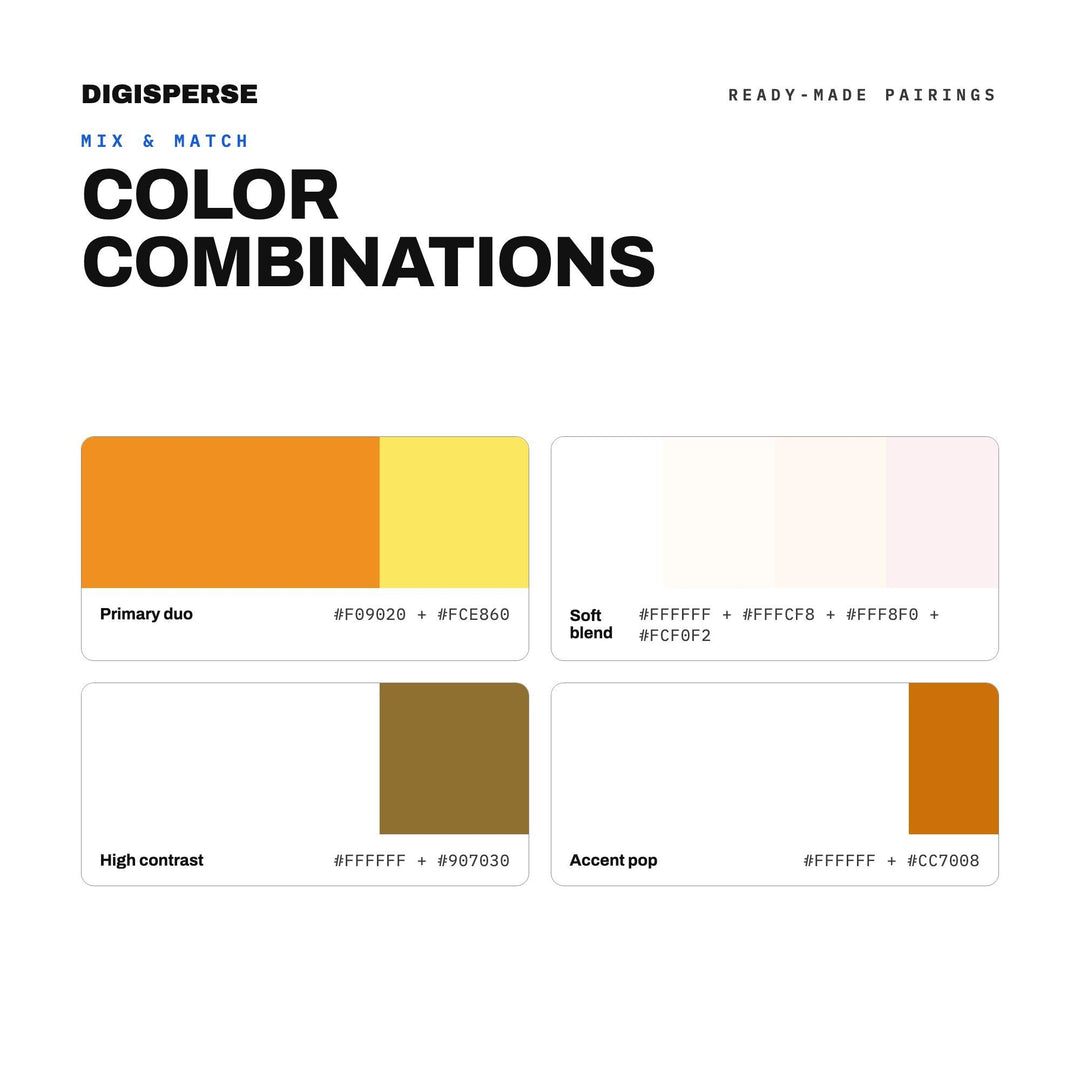 Mango Lassi Color Palette | 30 Colors | Hex RGB CMYK | Color Guide | Procreate Swatches + ASE | Digital Download