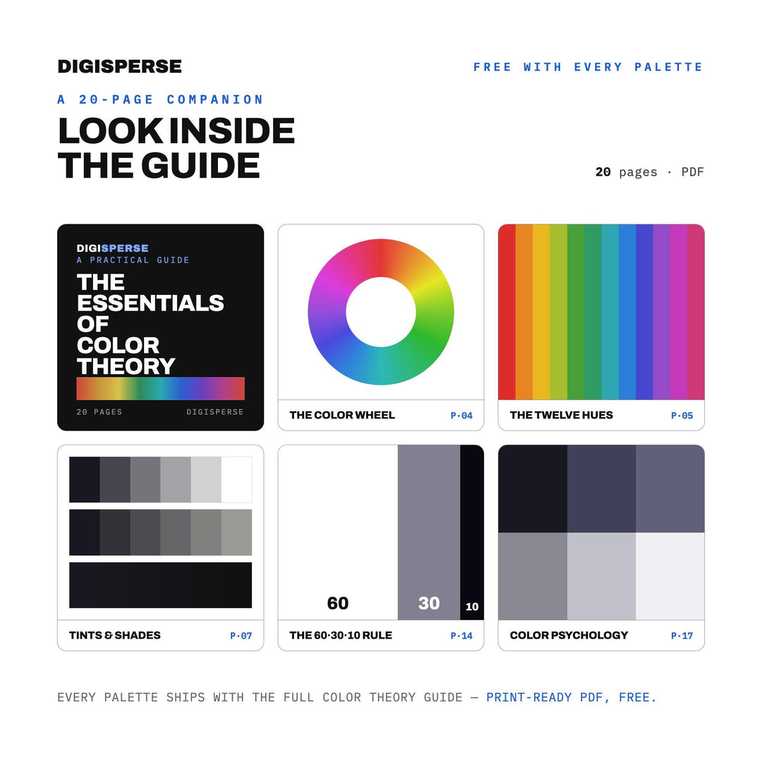 Galena Color Palette | 30 Colors | Hex RGB CMYK | Color Guide | Procreate Swatches + ASE | Digital Download