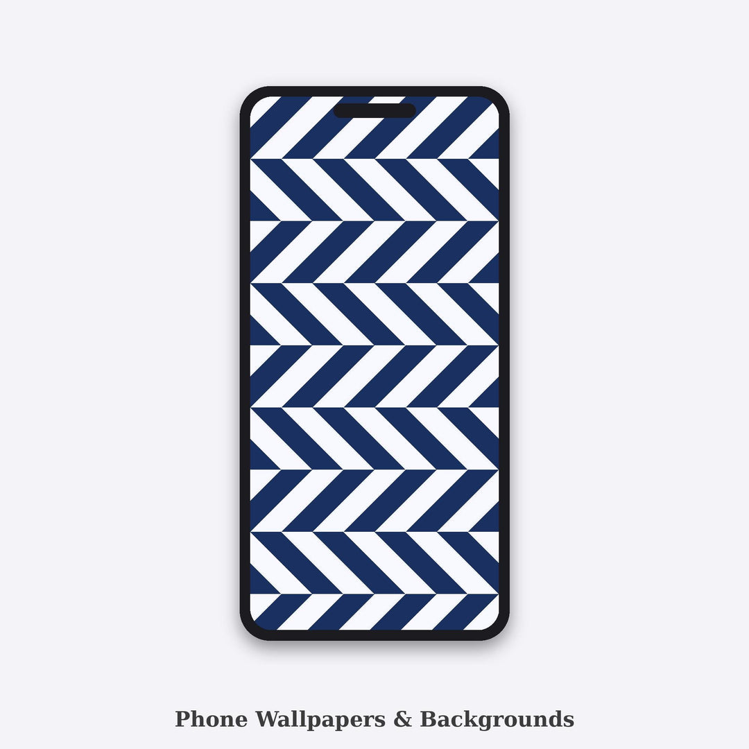 Polo Herringbone Seamless Pattern | Navy White Fabric Surface Design (Digital Download)