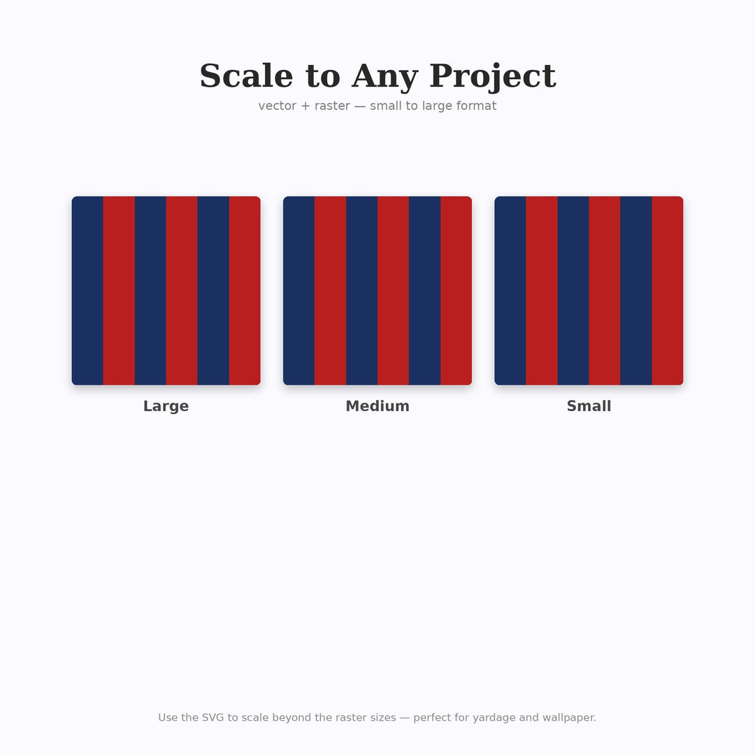 Sailing Club Stripe Seamless Pattern | Nautical Navy Red Digital Download