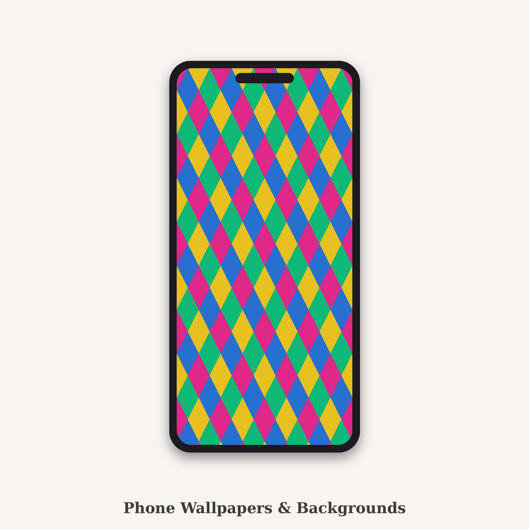 Fiesta Harlequin Seamless Pattern | Multi-Color Digital Paper (svg, png, jpg, pdf, pat)