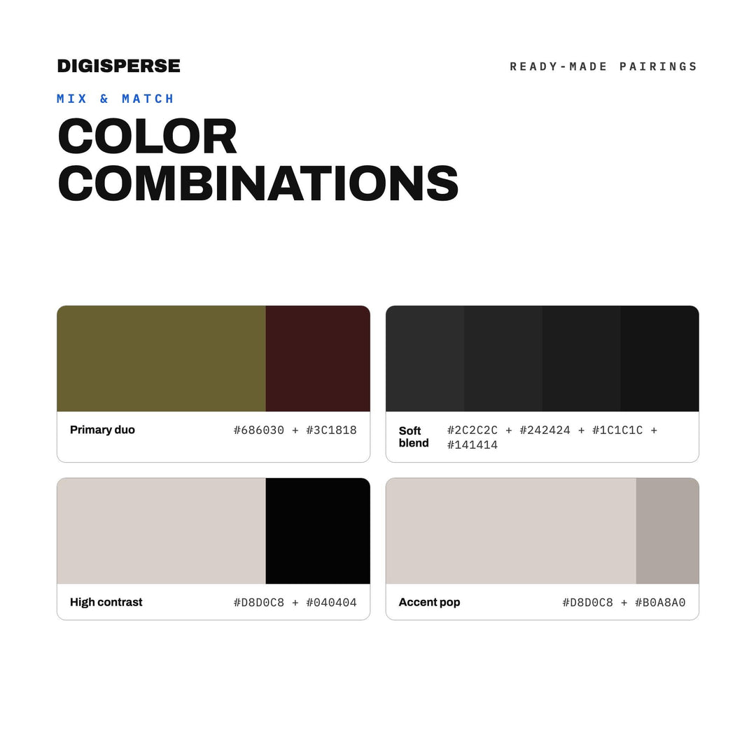 Deep Black Color Palette for Volcanic Glass Art and Sleek Modern Branding, 30 Obsidian Sheen Hues, Procreate Swatches, Hex Codes