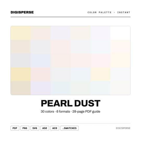 Pearl Dust color palette — main preview