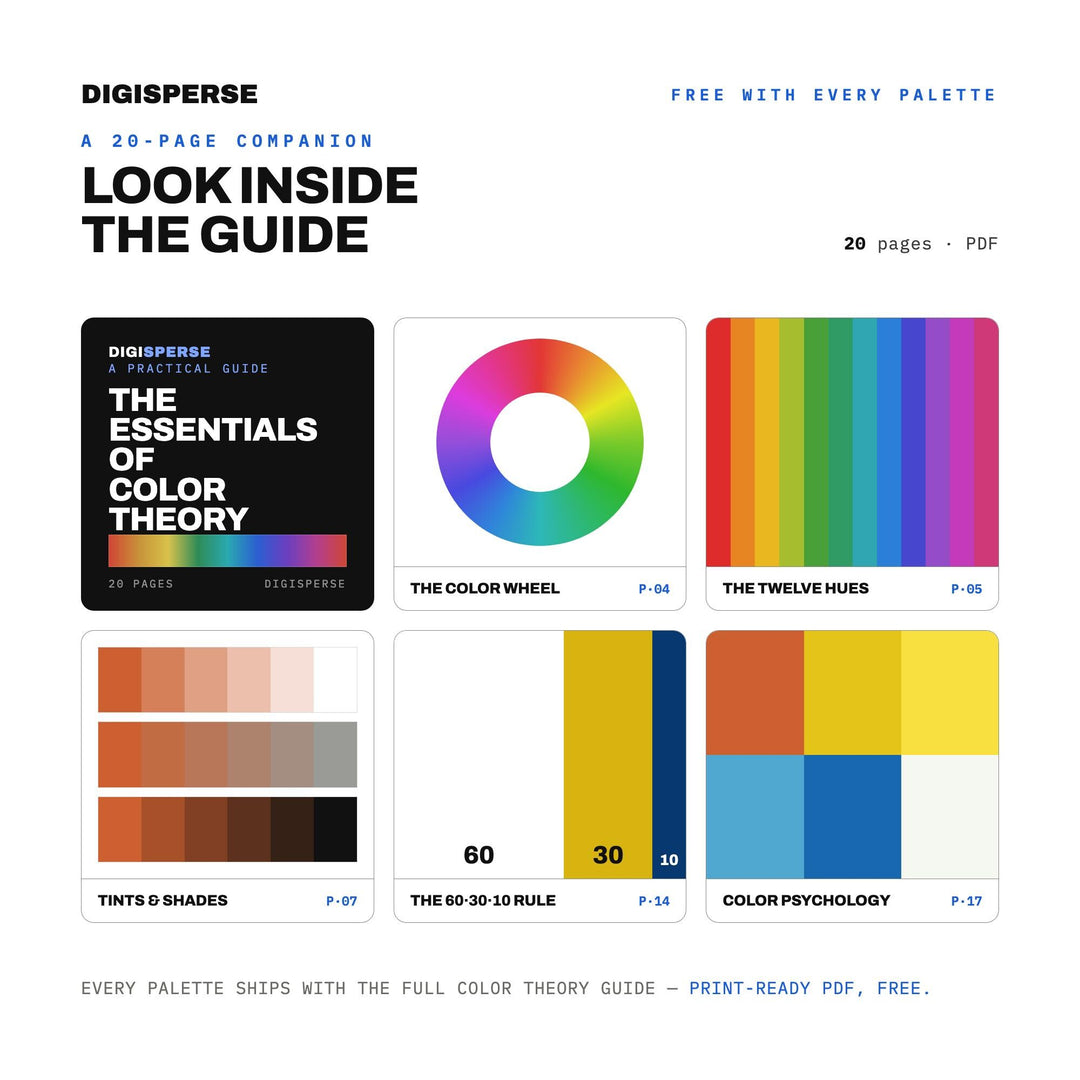 Amalfi Coast Color Palette | 30 Colors | Hex RGB CMYK | Color Guide | Procreate Swatches + ASE | Digital Download