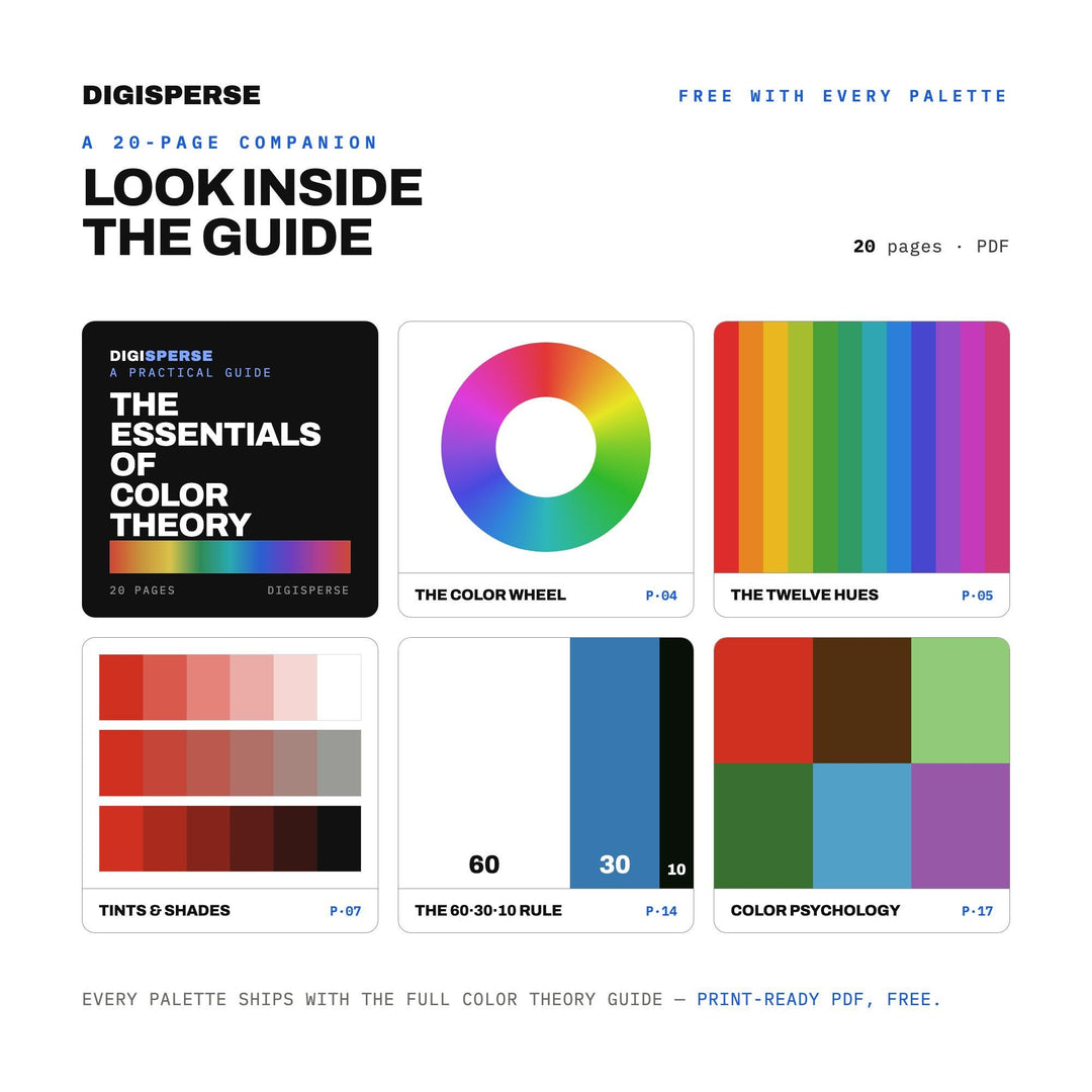 Amazon Basin Color Palette | 30 Colors | Hex RGB CMYK | Color Guide | Procreate Swatches + ASE | Digital Download