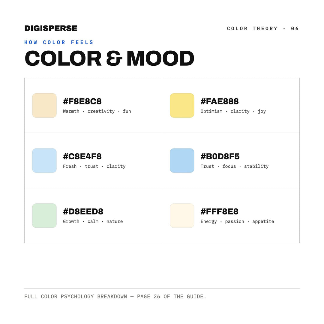Bliss Color Palette | 30 Procreate Swatches, HEX, RGB, CMYK (Digital Download)