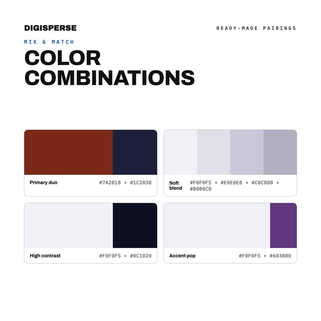Dark Moody Color Palette for Atmospheric Portrait Art and Dramatic Branding, 30 Brooding Shadow Hues, Procreate Swatches, Hex Codes