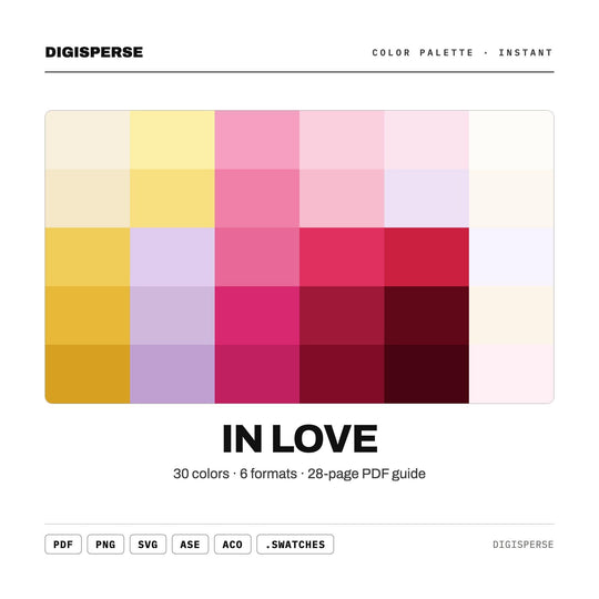 In Love color palette — main preview