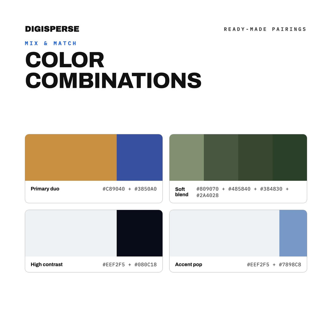 Muted Contemplative Color Palette for Mindful Journal Art and Calm Branding, 30 Introspective Hues, Procreate Swatches, Hex Codes