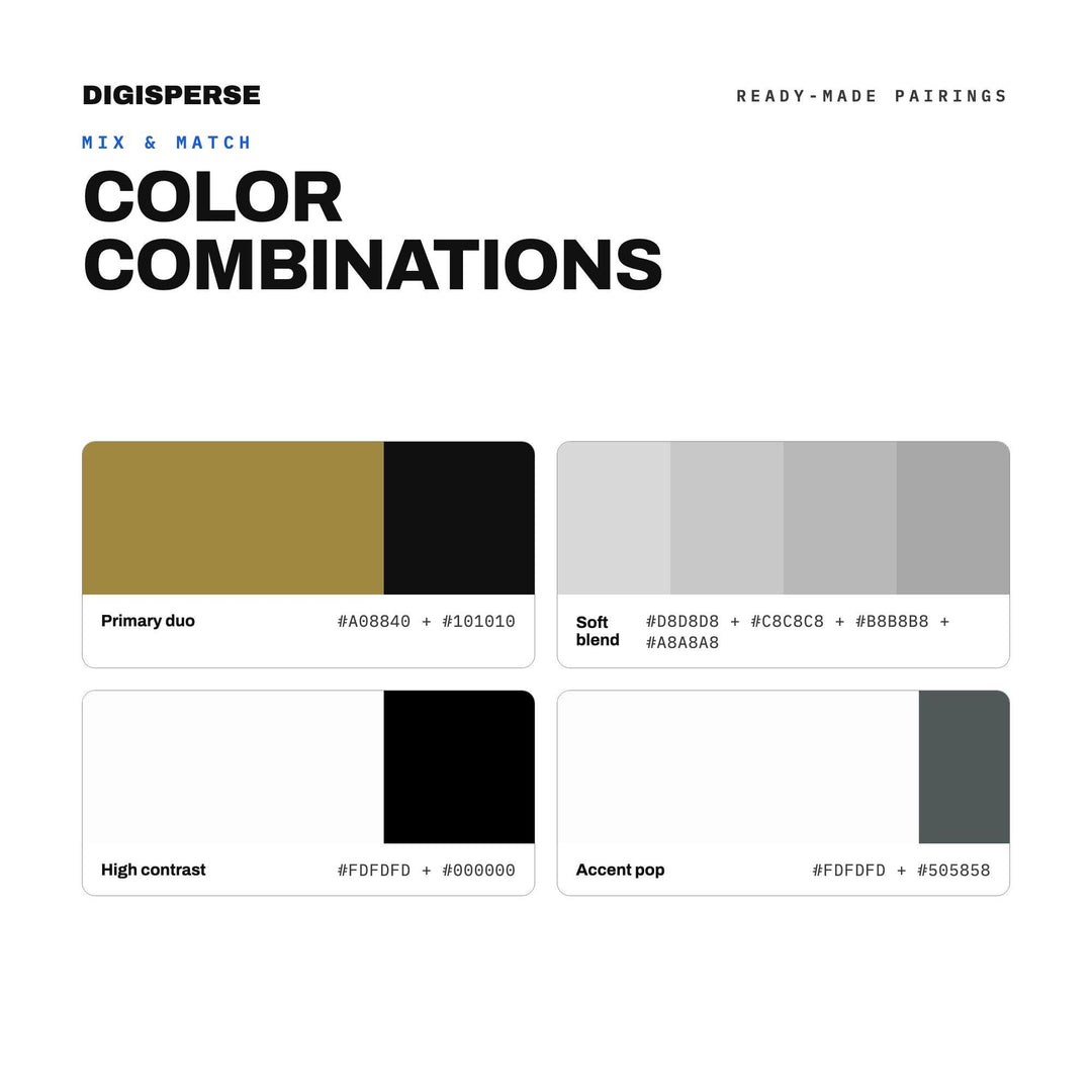 Cinema Noir Color Palette | 30 Colors | Hex RGB CMYK | Color Guide | Procreate Swatches + ASE | Digital Download