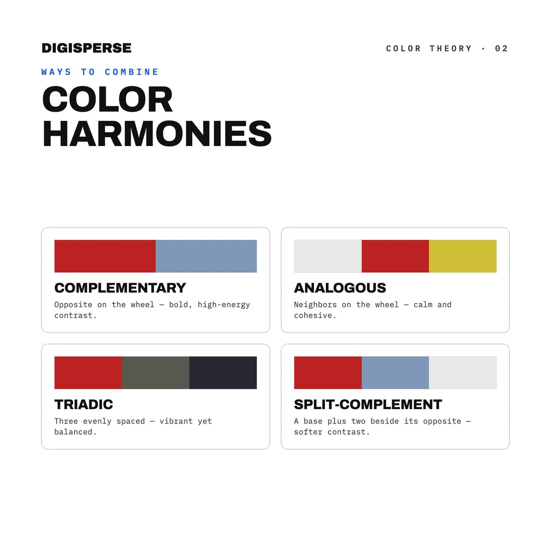 Post-Punk Color Palette | 30 Hex RGB CMYK Swatches (Digital Download)